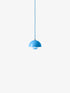 Suspension Flowerpot VP10 - &Tradition-Bleu piscine-The Woods Gallery