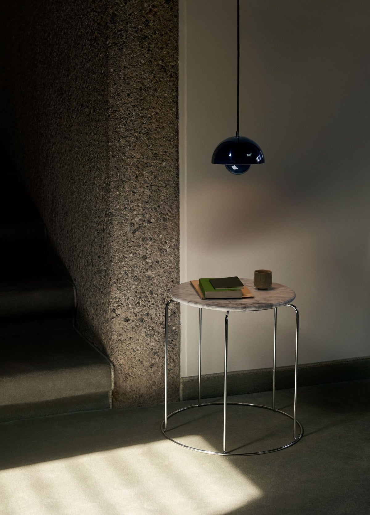 Suspension Flowerpot VP10 - &amp;Tradition-Motif noir &amp; blanc-The Woods Gallery
