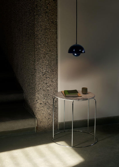 Suspension Flowerpot VP10 - &amp;Tradition-Motif noir &amp; blanc-The Woods Gallery