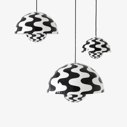 Suspension Flowerpot VP2 de Verner Panton - &amp;Tradition-Blanc mat-The Woods Gallery