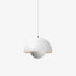 Suspension Flowerpot VP2 de Verner Panton - &Tradition-Blanc mat-The Woods Gallery