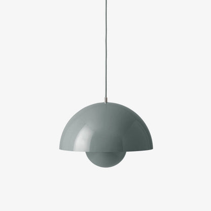 Suspension Flowerpot VP7 de Verner Panton - &amp;Tradition-Bleu pierre-The Woods Gallery
