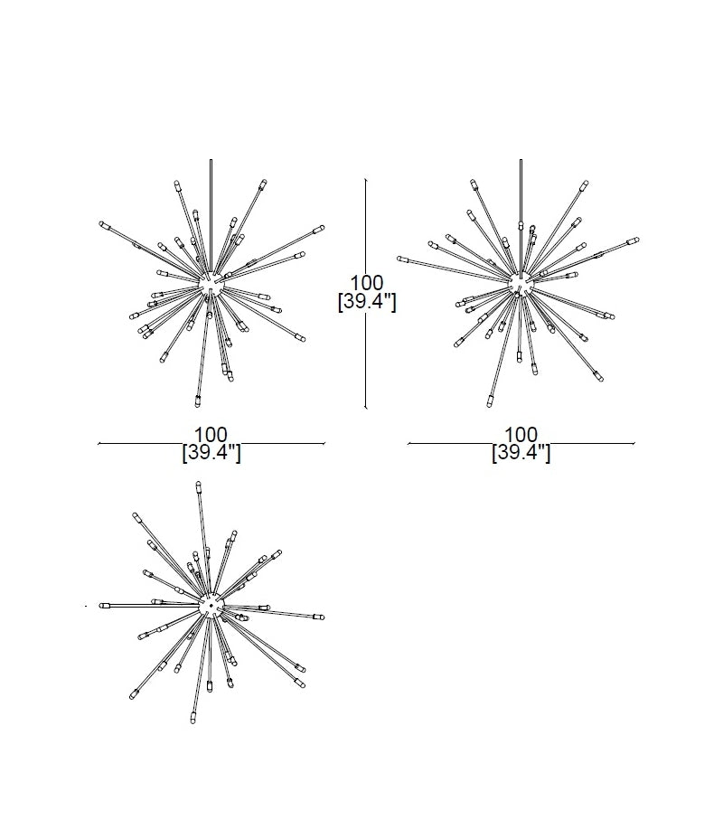 Suspension Galaxy par Charles et Ray Eames - Cassina-The Woods Gallery