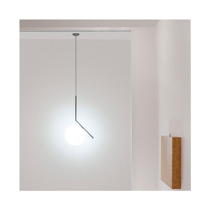 Suspension IC S - Flos-Petit-Chrome-The Woods Gallery