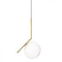 Suspension IC S de Michael Anastassiades - Flos-Petit-Laiton-The Woods Gallery