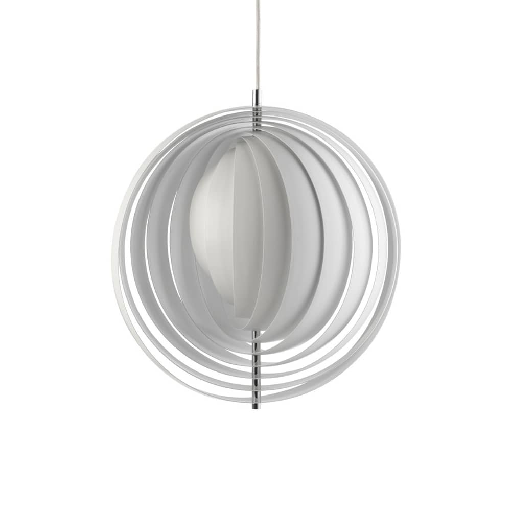 Suspension Moon métal Ø 34 cm par Verner Panton - Verpan-The Woods Gallery