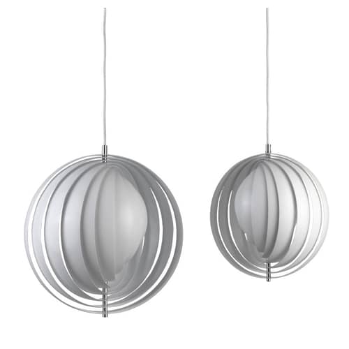 Suspension Moon métal Ø 44,5 cm par Verner Panton - Verpan-The Woods Gallery