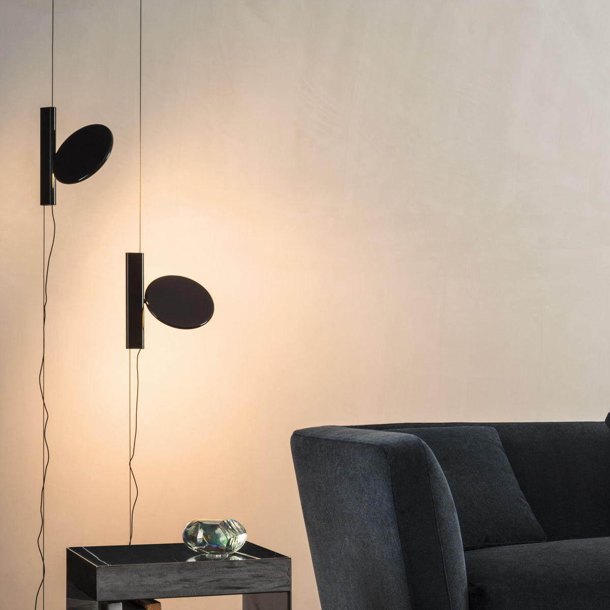 Suspension OK de Konstantin Grcic - Flos-Blanc-The Woods Gallery