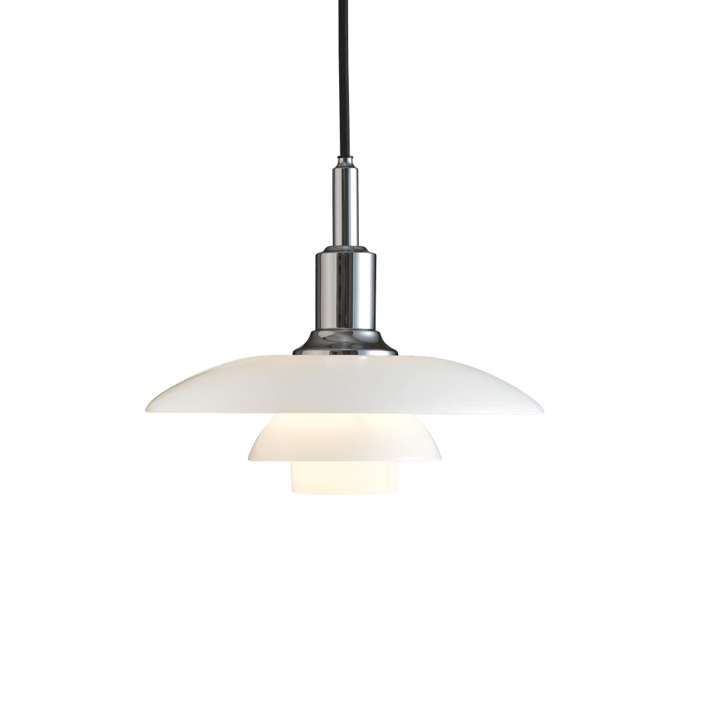 Suspension PH 3/2 - Louis Poulsen-Chromé brillant-The Woods Gallery