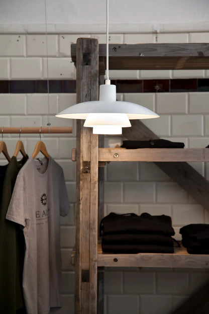 Suspension PH 4/3 de Poul Henningsen - Louis Poulsen-Blanc-The Woods Gallery