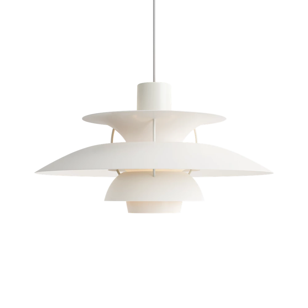 Suspension PH 5 - Louis Poulsen-Blanc-The Woods Gallery