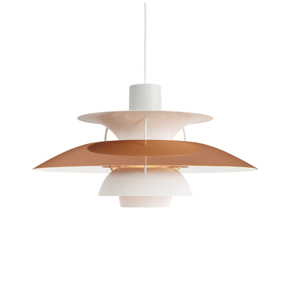 Suspension PH 5 - Louis Poulsen-Cuivre-The Woods Gallery