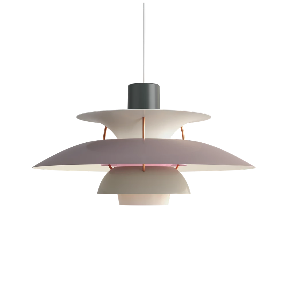 Suspension PH 5 - Louis Poulsen-Gris-The Woods Gallery