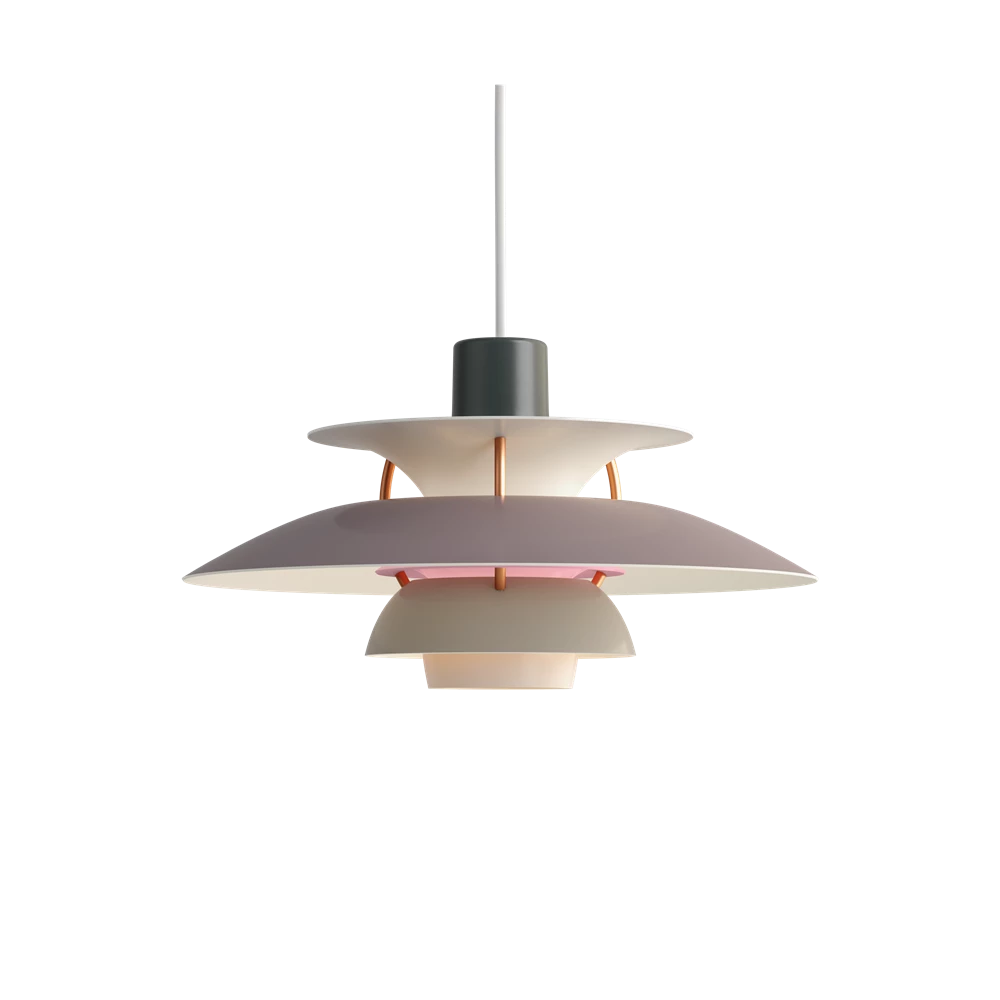 Suspension PH 5 mini - Louis Poulsen-Gris-The Woods Gallery
