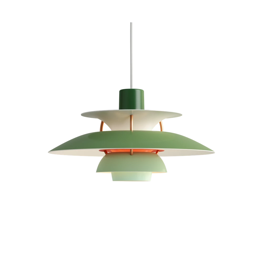 Suspension PH 5 mini - Louis Poulsen-Vert-The Woods Gallery