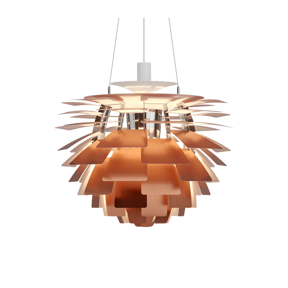 Suspension PH Artichoke - Louis Poulsen-Cuivre-Ø 480-The Woods Gallery