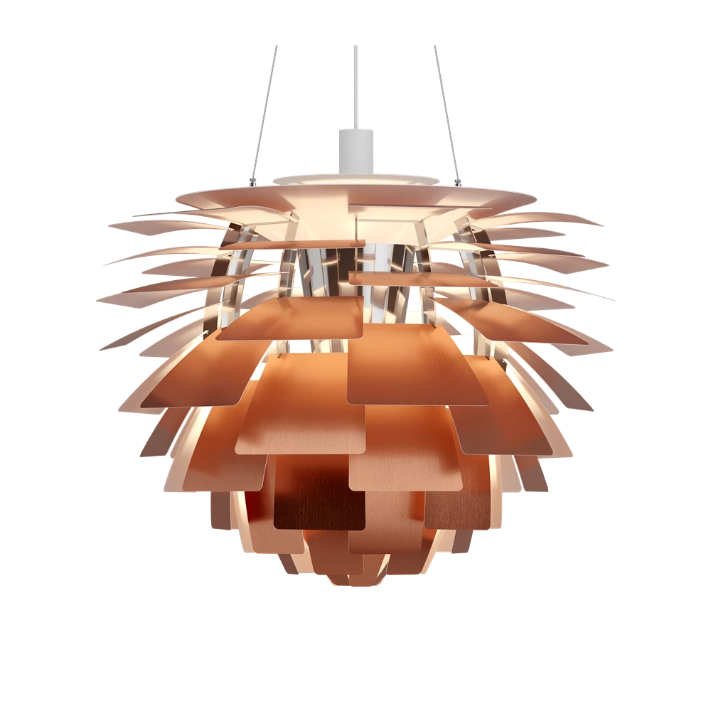 Suspension PH Artichoke - Louis Poulsen-Cuivre-Ø 720-The Woods Gallery