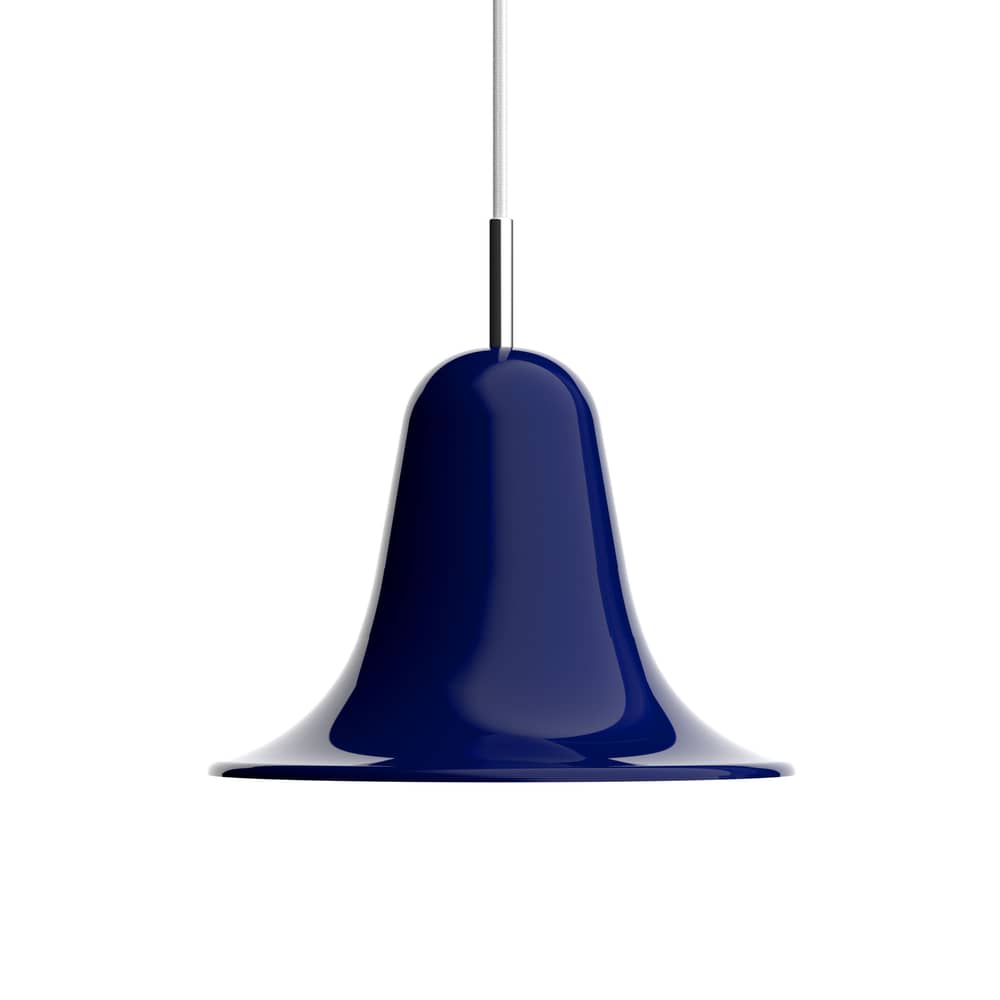 Suspension Pantop Ø23 Pendant de Verner Panton - Verpan-Bleu foncé-The Woods Gallery