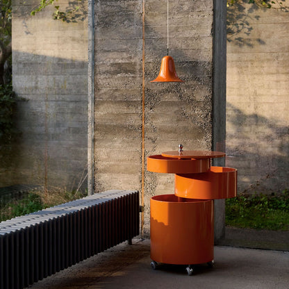 Suspension Pantop Ø23 Pendant de Verner Panton - Verpan-Marron-The Woods Gallery