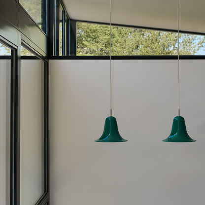Suspension Pantop Ø23 Pendant de Verner Panton - Verpan-Marron-The Woods Gallery