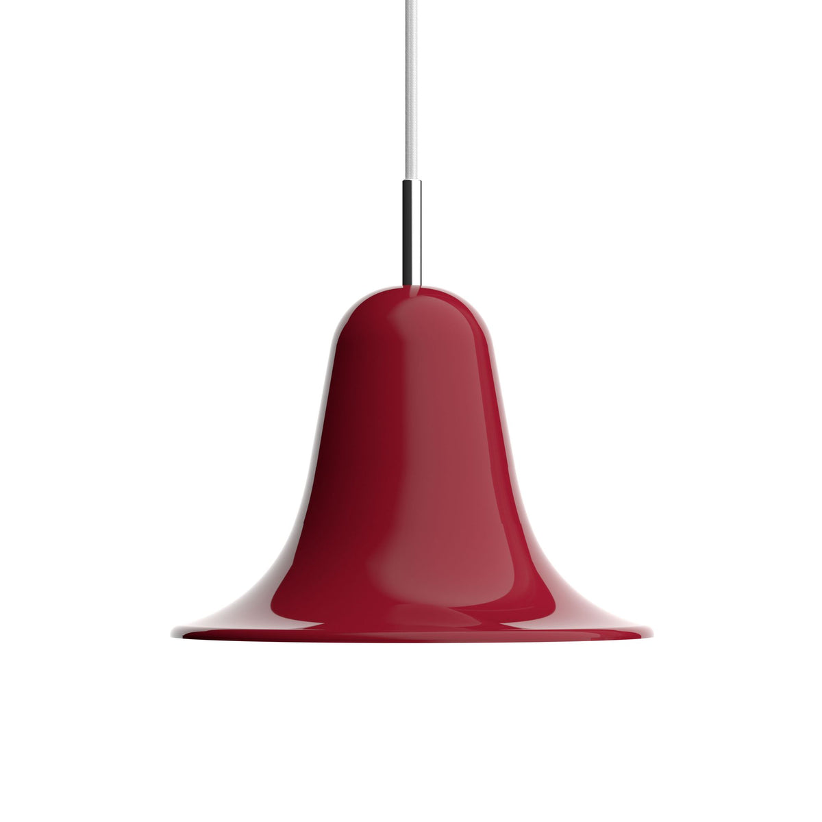 Suspension Pantop Ø23 Pendant de Verner Panton - Verpan-Rouge-The Woods Gallery