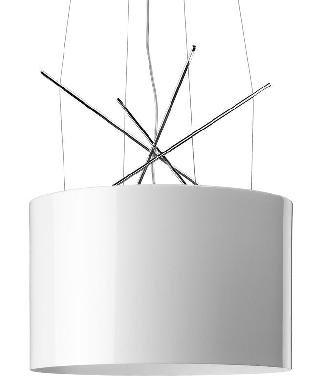 Suspension Ray S - Flos-Noir-The Woods Gallery