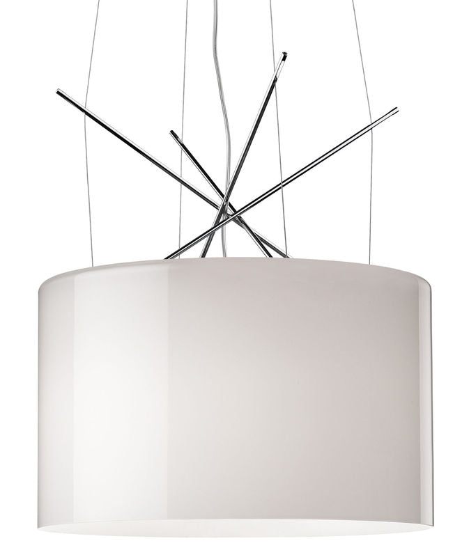 Suspension Ray S - Flos-Noir-The Woods Gallery