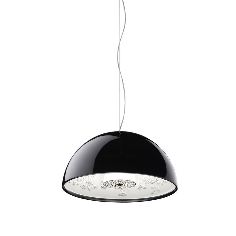 Suspension Skygarden Small de Marcel Wanders - Flos-Noir brillant-The Woods Gallery