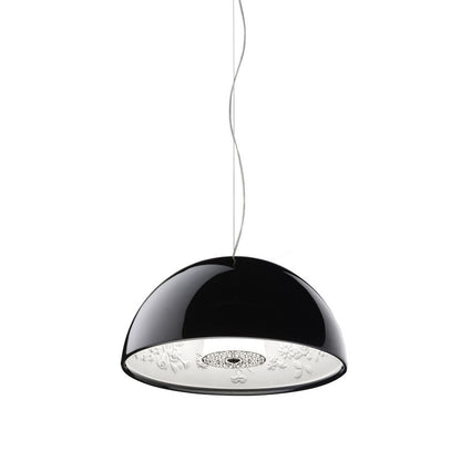 Suspension Skygarden Small de Marcel Wanders - Flos-Noir brillant-The Woods Gallery