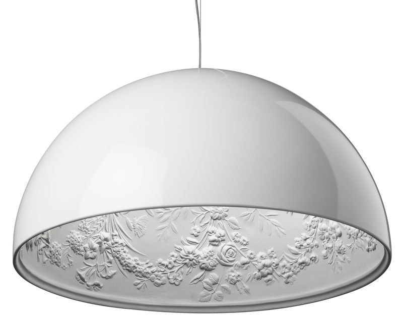 Suspension Skygarden métal de Marcel Wanders - Flos-Blanc-The Woods Gallery