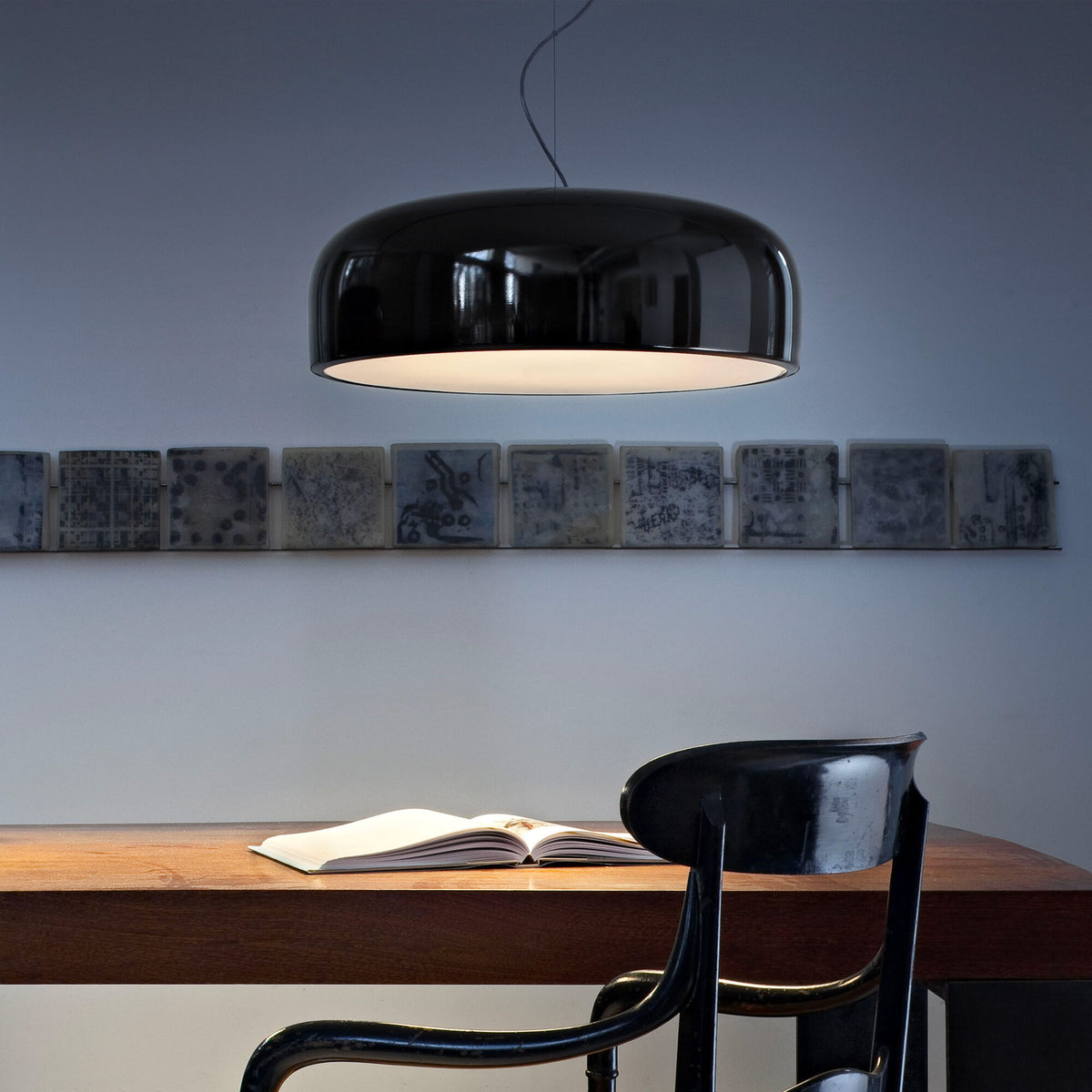 Suspension Smithfield Pro de Jasper Morrison - Flos-Blanc-The Woods Gallery