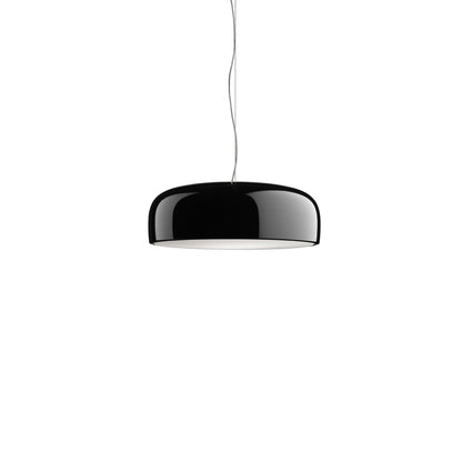 Suspension Smithfield Pro de Jasper Morrison - Flos-Noir brillant-The Woods Gallery
