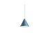 Suspension String Light tête cône de Michael Anastassiades - Flos-12 m-Interrupteur tactile-Bleu-The Woods Gallery