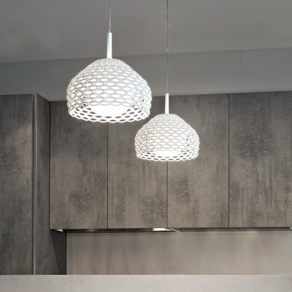 Suspension Tatou S2 de Patricia Urquiola - Flos-Blanc-The Woods Gallery