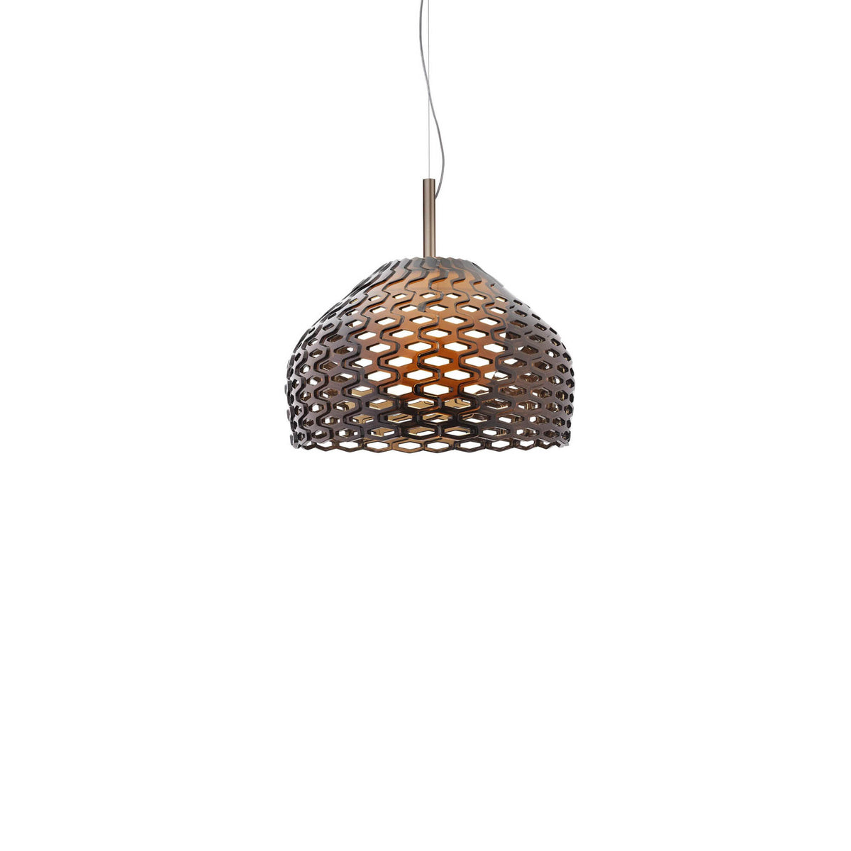 Suspension Tatou S2 de Patricia Urquiola - Flos-Ocre gris-The Woods Gallery