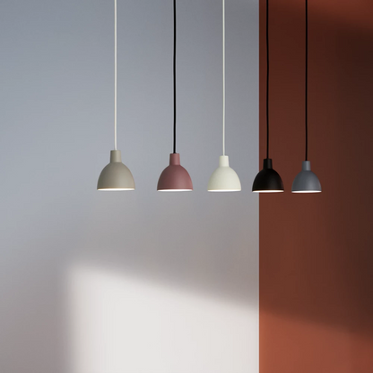 Suspension Toldbod - Louis Poulsen-Ø 120-Bleu-Gris-The Woods Gallery