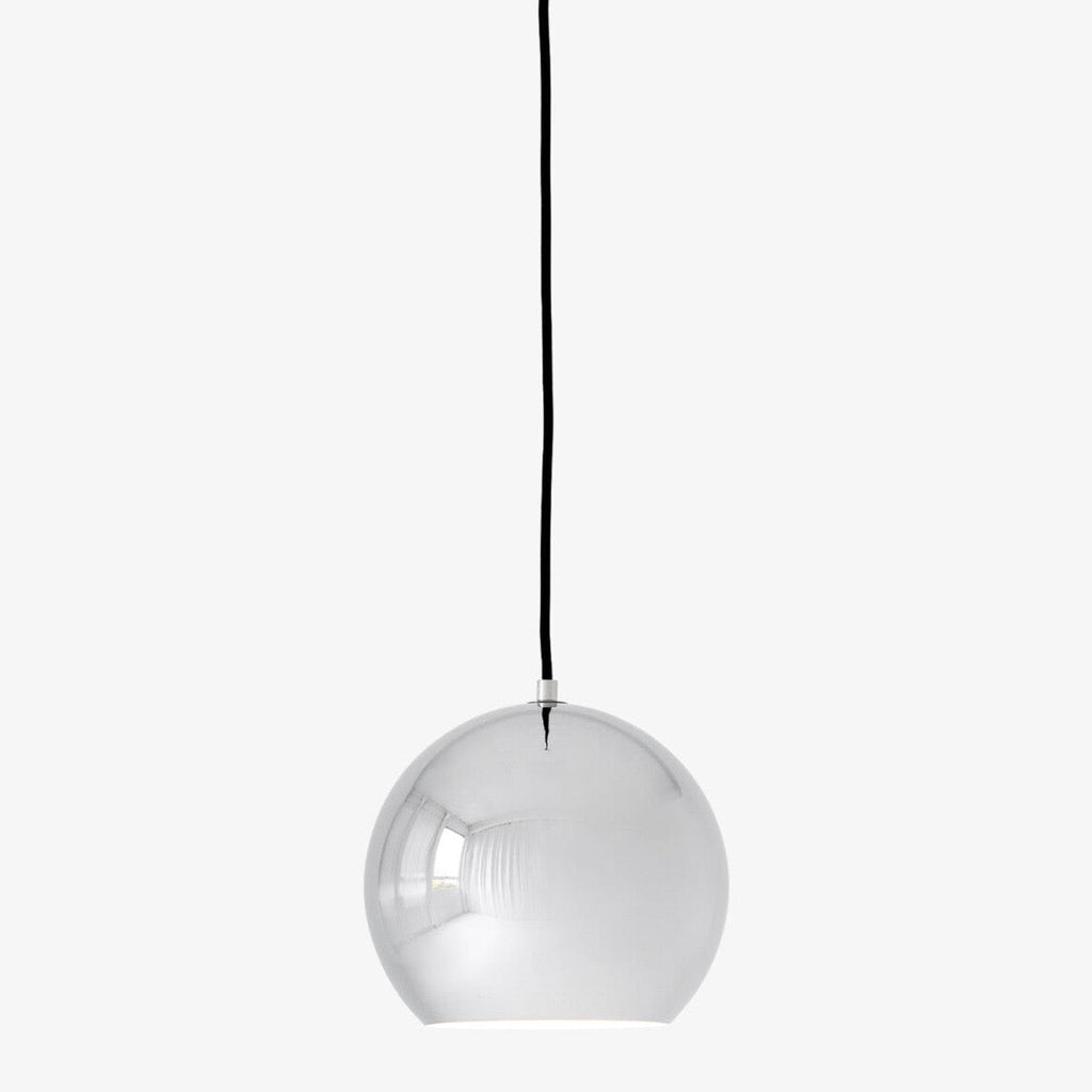 Suspension Topan VP6 de Verner Panton - &Tradition-Gris-beige-The Woods Gallery