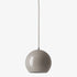 Suspension Topan VP6 de Verner Panton - &Tradition-Gris beige-The Woods Gallery
