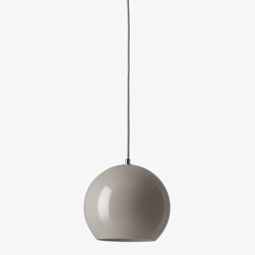 Suspension Topan VP6 de Verner Panton - &Tradition-Gris-beige-The Woods Gallery