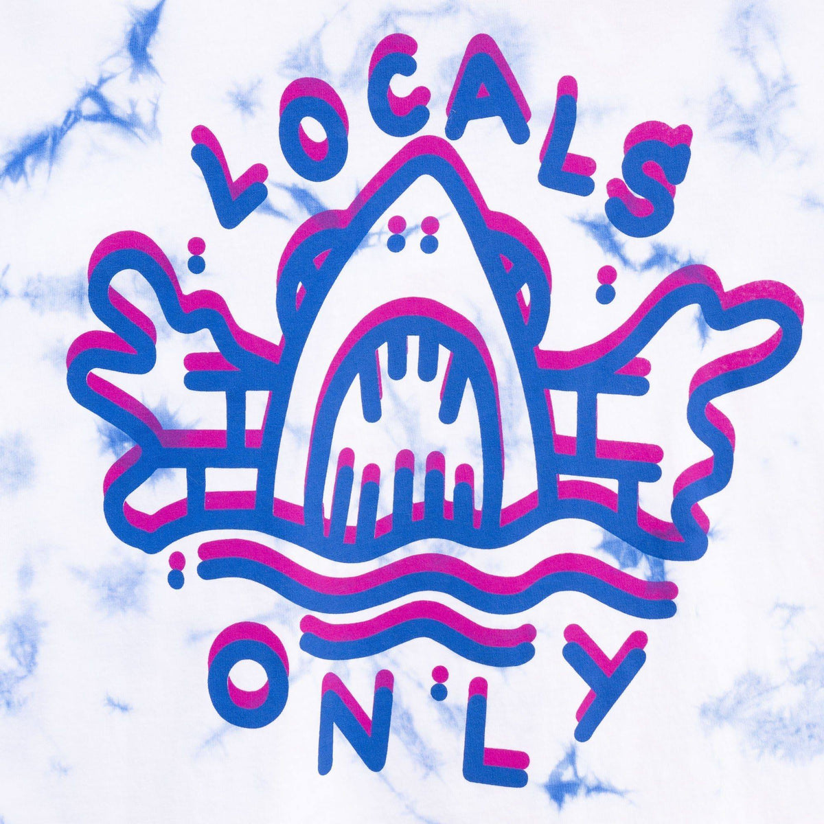 T-Shirt tie &amp; dye Locals Only de Fuzi x The Woods-XXL-The Woods Gallery