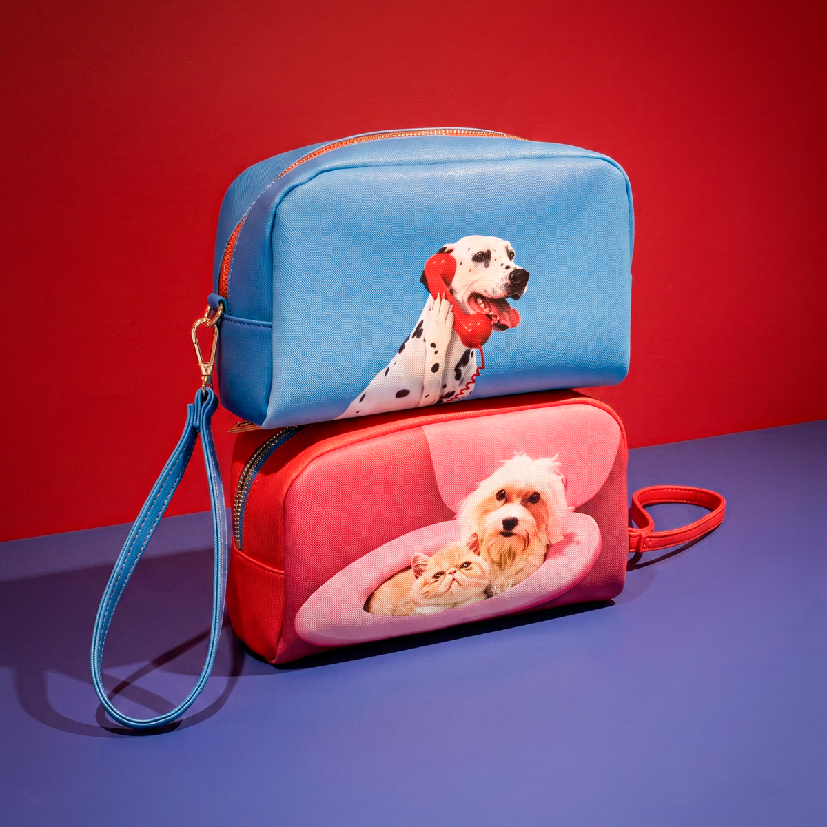Trousse BFF 23x8 h.13 cm de ToiletPaper - Seletti-vue 2-The Woods Gallery
