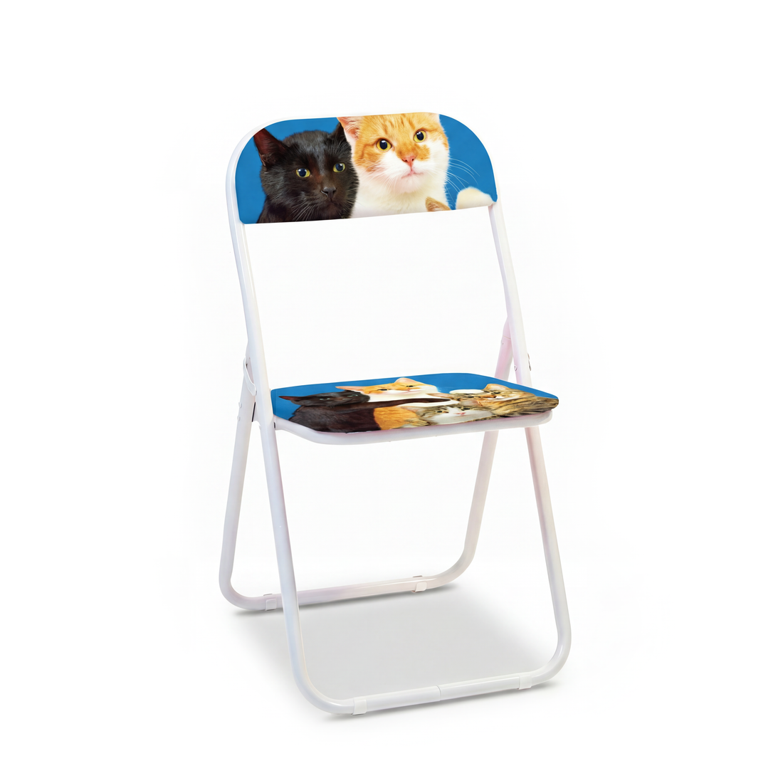 Chaise pliante Polycats de ToiletPaper - Seletti-vue 1-The Woods Gallery