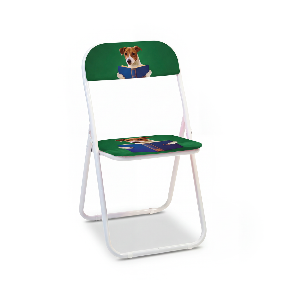 Chaise pliante Nerdy Dog de ToiletPaper - Seletti-vue 1-The Woods Gallery