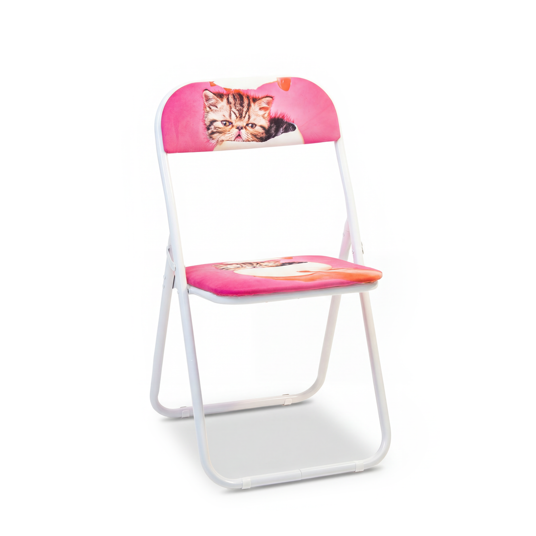 Chaise pliante Cat Surprise de ToiletPaper - Seletti-vue 1-The Woods Gallery