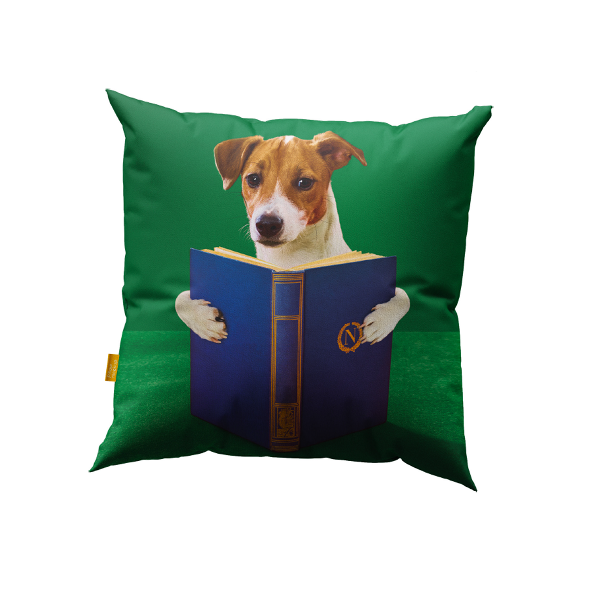 Coussin Nerdy Dog de ToiletPaper - Seletti-vue 1-The Woods Gallery