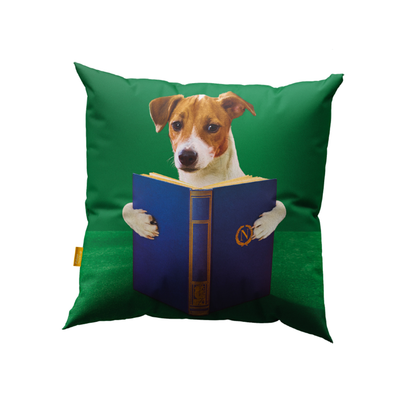Coussin Nerdy Dog de ToiletPaper - Seletti-vue 1-The Woods Gallery