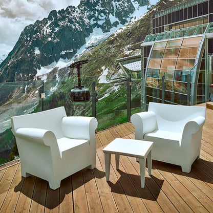 Table Bubble de Philippe Starck - Kartell-Noir-The Woods Gallery