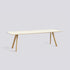 Table CPH 30 de Ronan et Erwan Bouroullec - Hay-Chêne massif laqué, plateau linoléum blanc cassé, L 250 x P 90 x H 74 cm-The Woods Gallery
