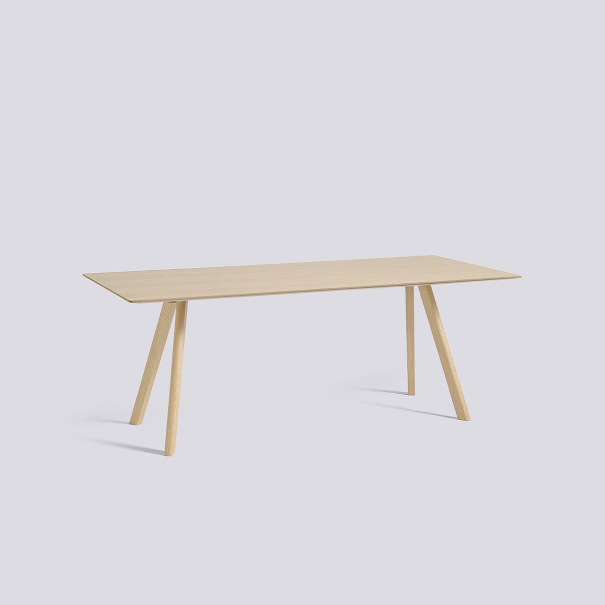 Table CPH 30 de Ronan et Erwan Bouroullec - Hay-Chêne massif laqué, plateau placage de chêne laqué, L 200 x P 90 x H 74 cm-The Woods Gallery