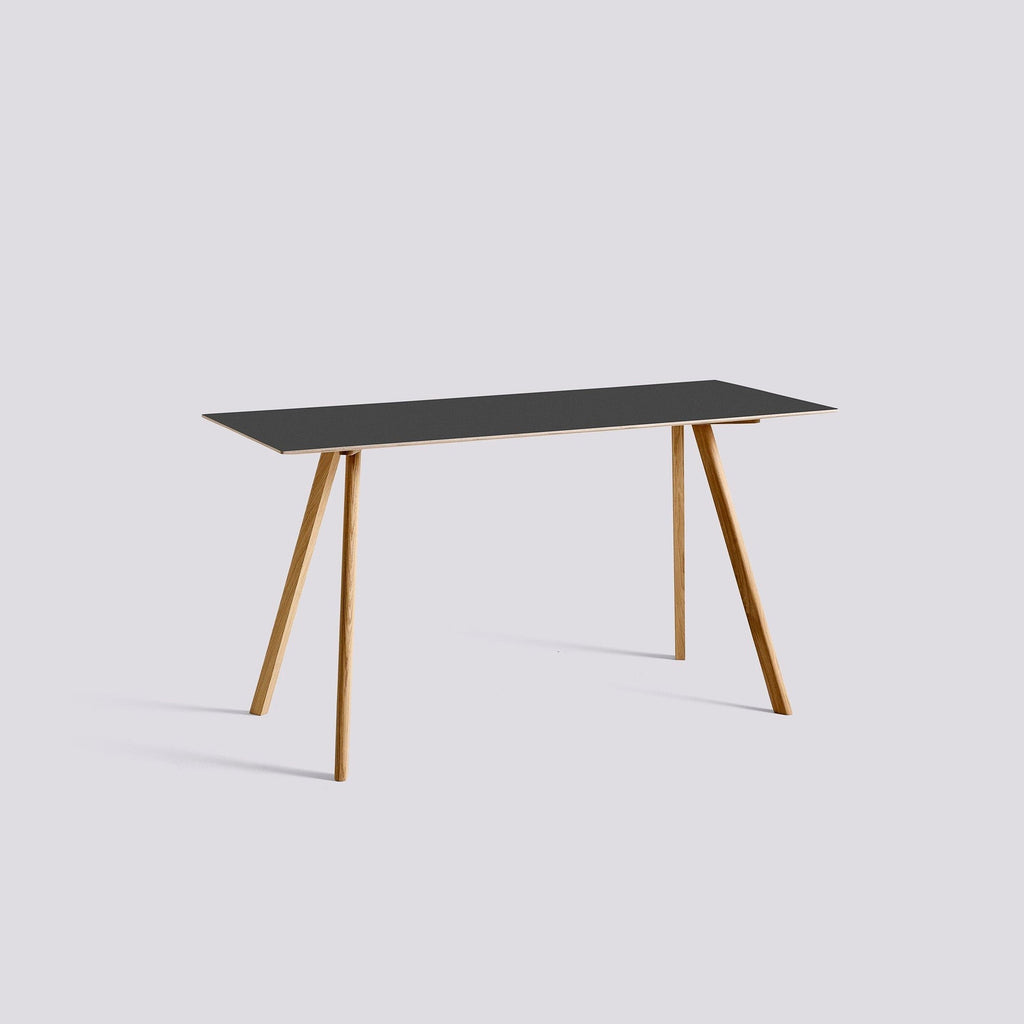 Table CPH 30 par Ronan & Erwan Bouroullec L 200 cm - Hay-Chêne Noir-L250 X P 90 X H74 cm-The Woods Gallery